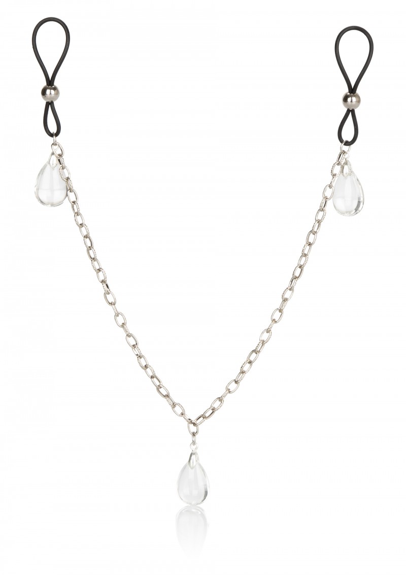 Регулируемые зажимы на соски Nipple Play® Non-Piercing Nipple Jewelry Crystal Gem California Exotic Novelties SE-2615-20-2 - California Exotic Novelties - Зажимы для сосков - Купить